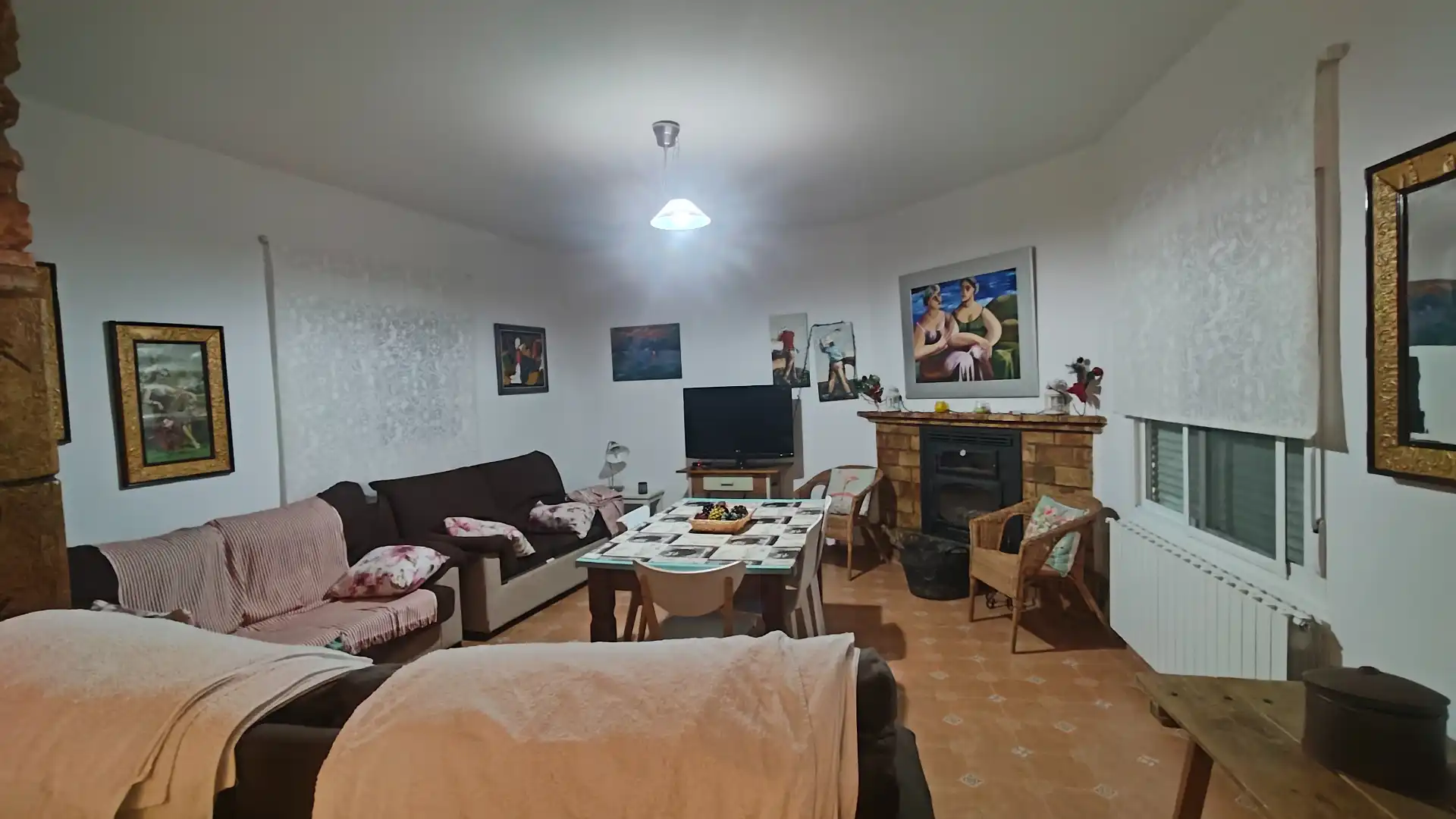 Living room of Houses for sale in Pozo Alcón  with Swimming Pool and Furnished