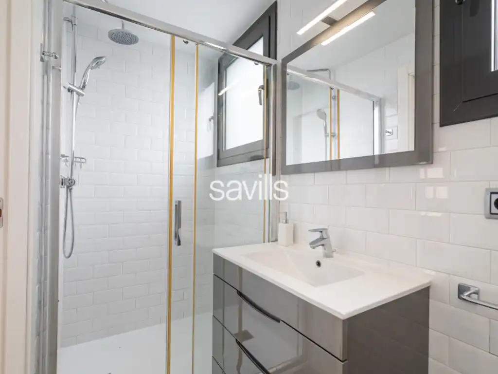 Baño de Casa o chalet en venta en Barcelona con Aire acondicionado, Amueblado y Horno