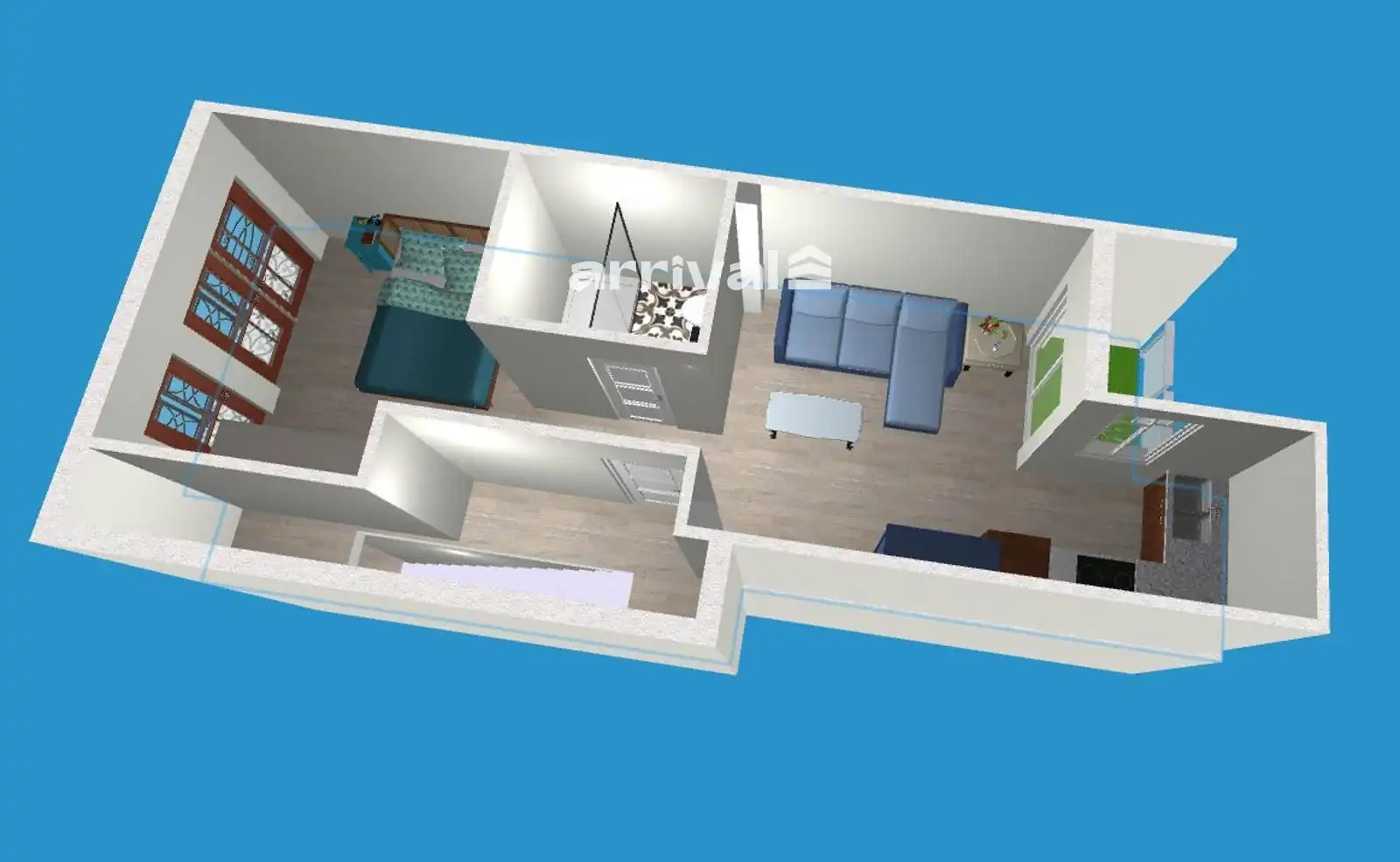 Habitación de Casa o chalet en venta en Valencia con Aire acondicionado, Terraza y Balcón