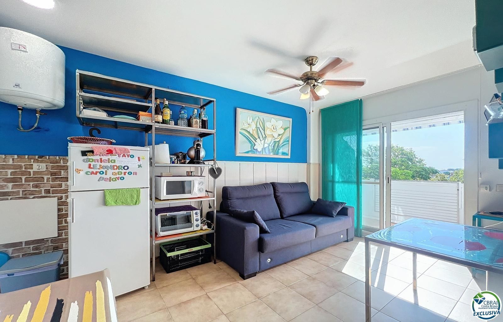 Sala d'estar de Apartament en venda en Empuriabrava