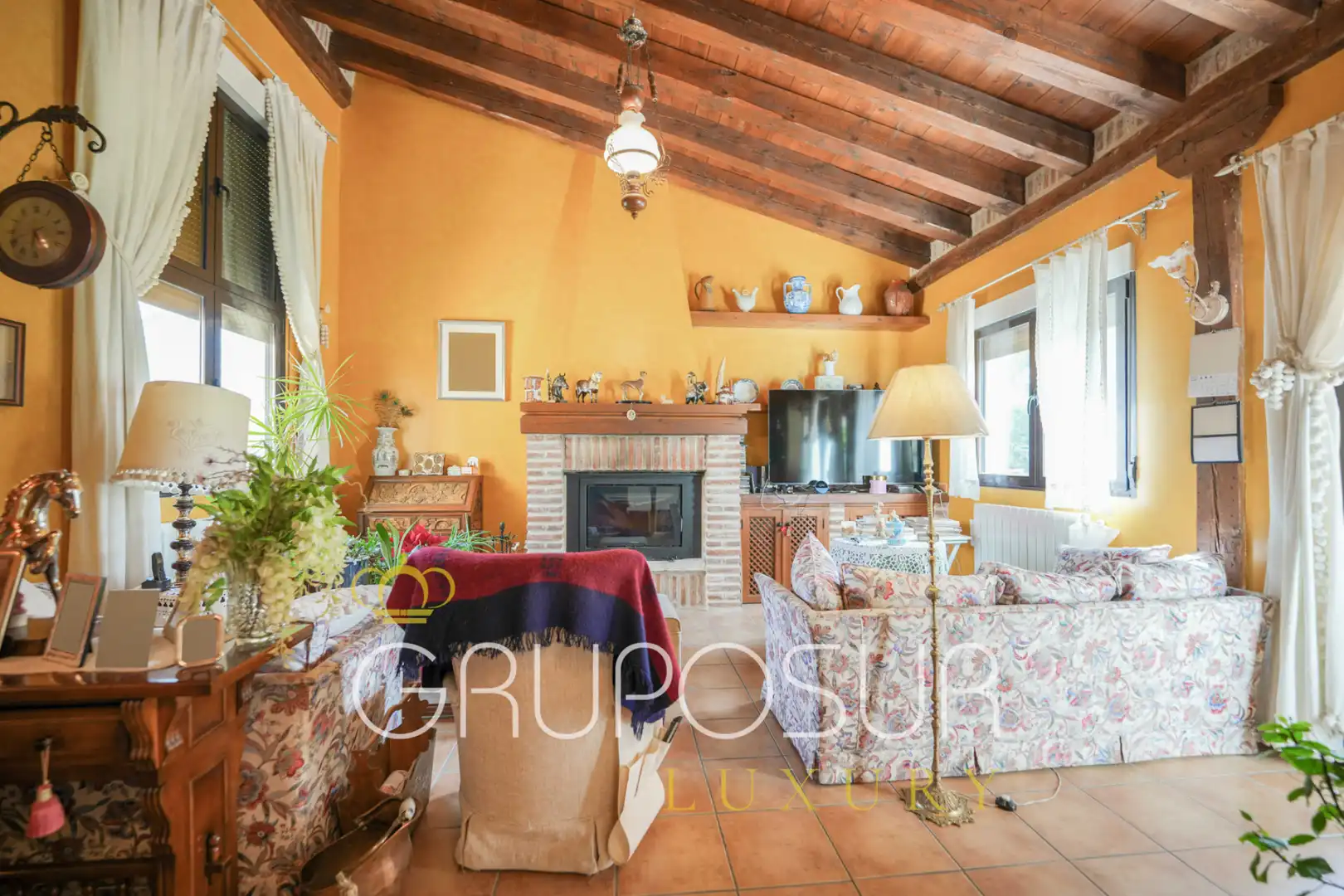 Sala de estar de Casa o chalet en venta en Boecillo con Calefacción, Jardín privado y Terraza