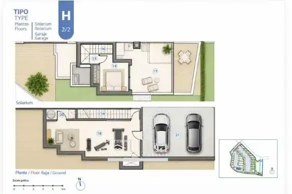 Maison mitoyenne avec piscine à vendre à Pueblo Español - Coveta Fumá, imagen 14