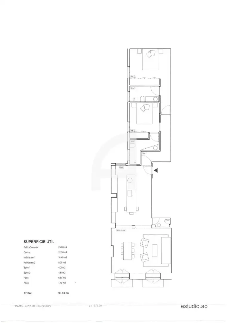 Appartamento con ascensore in vendita a Barrio de Salamanca, imagen 43