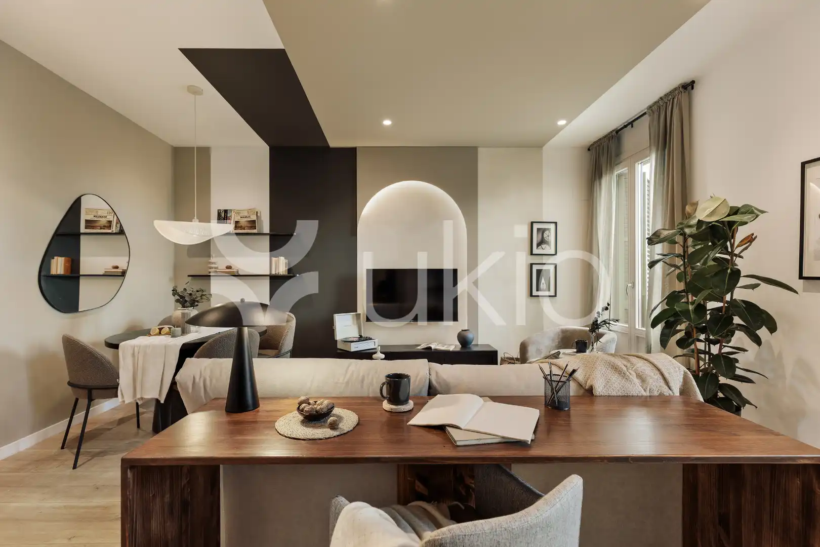 Apartamento con terraza en alquiler en Gran Via de les Corts Catalanes, imagen 9