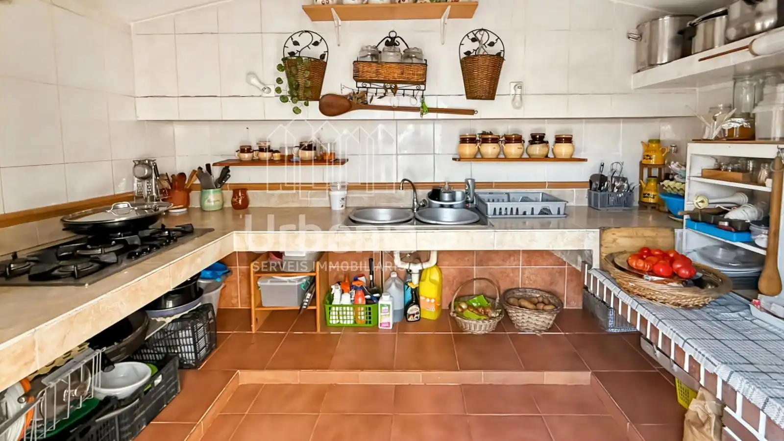 Cocina de Casa o chalet en venta en Tordera con Amueblado