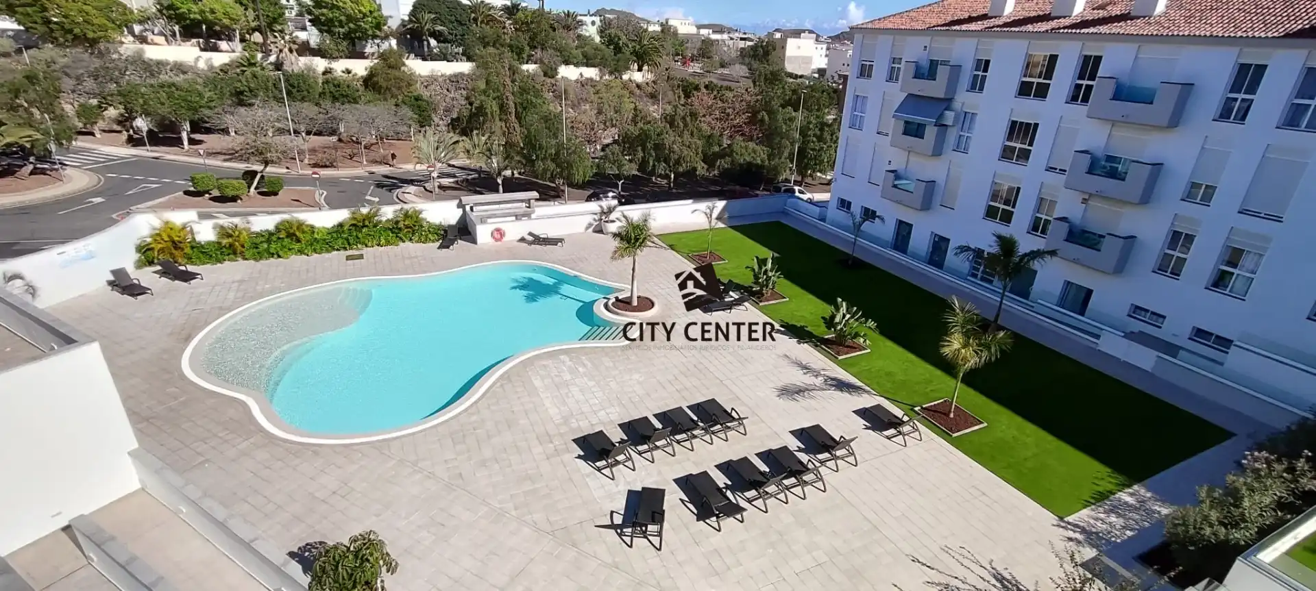 Exterior view of Flat for sale in Arona  with Furnished and Community pool