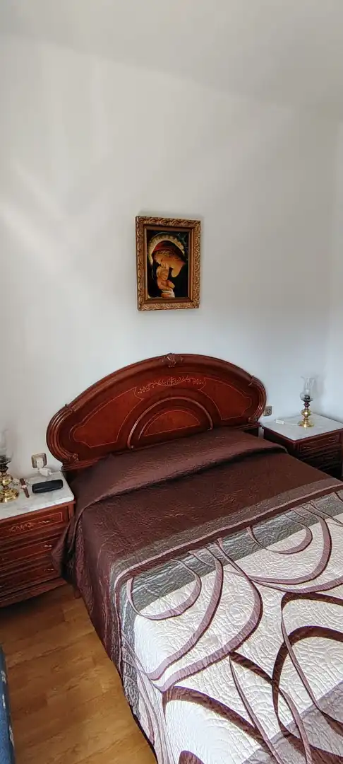 Schlafzimmer von Wohnung zur Miete in Salamanca mit Heizung, Möbliert und Waschmaschine