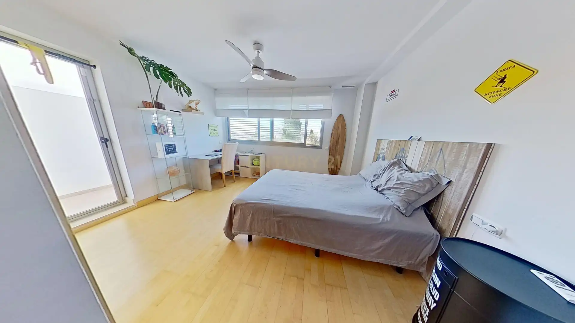 Schlafzimmer von Maisonette zum Verkauf in Mijas mit Klimaanlage, Privatgarten und Abstellraum