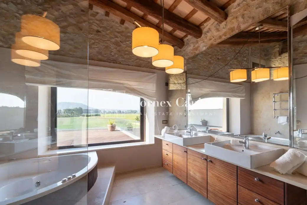 Baño de Casa o chalet de alquiler en Pals con Jardín privado, Terraza y Piscina