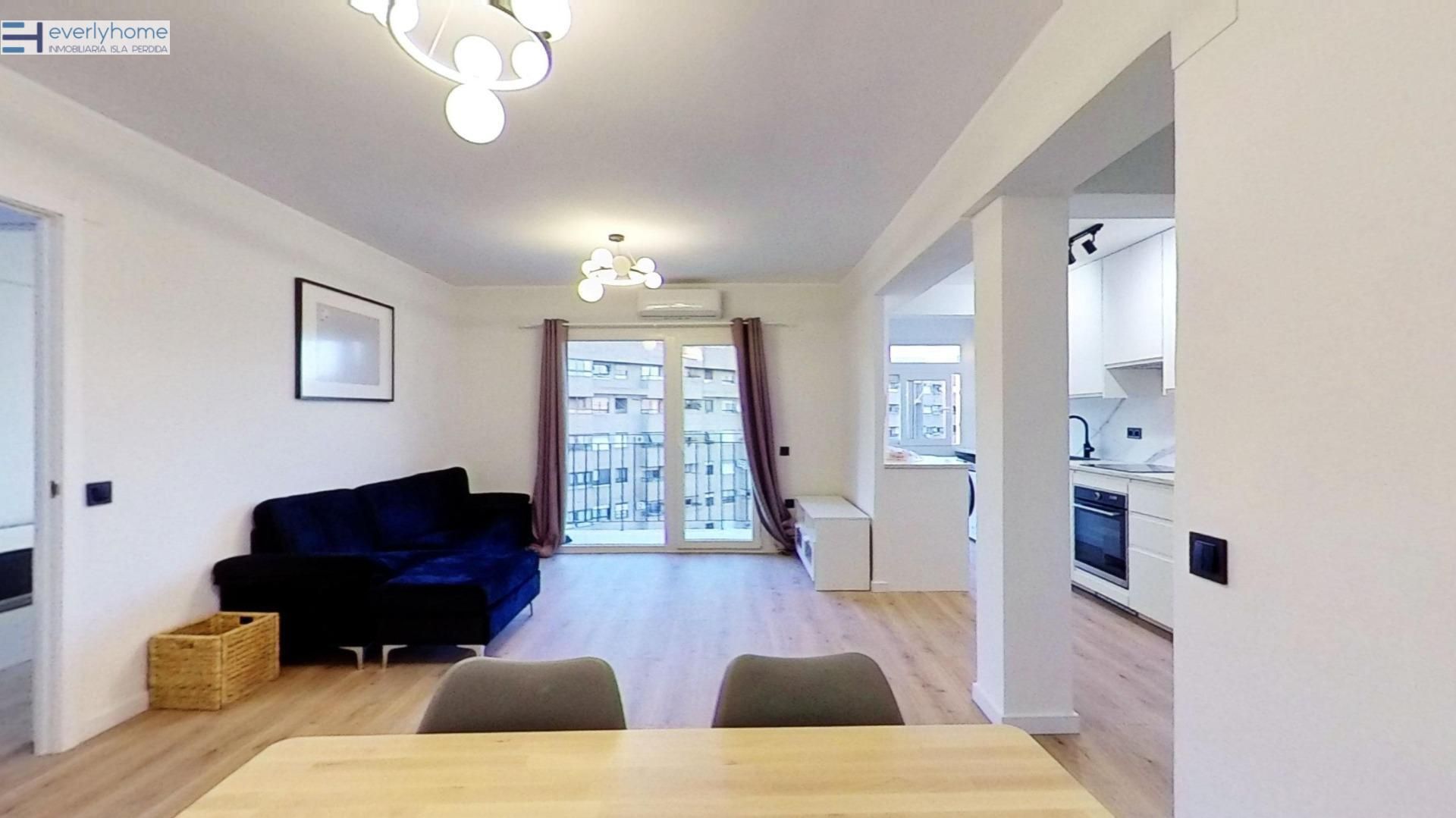 Living room of Flat to rent in  Valencia Capital  with Furnished and Balcony