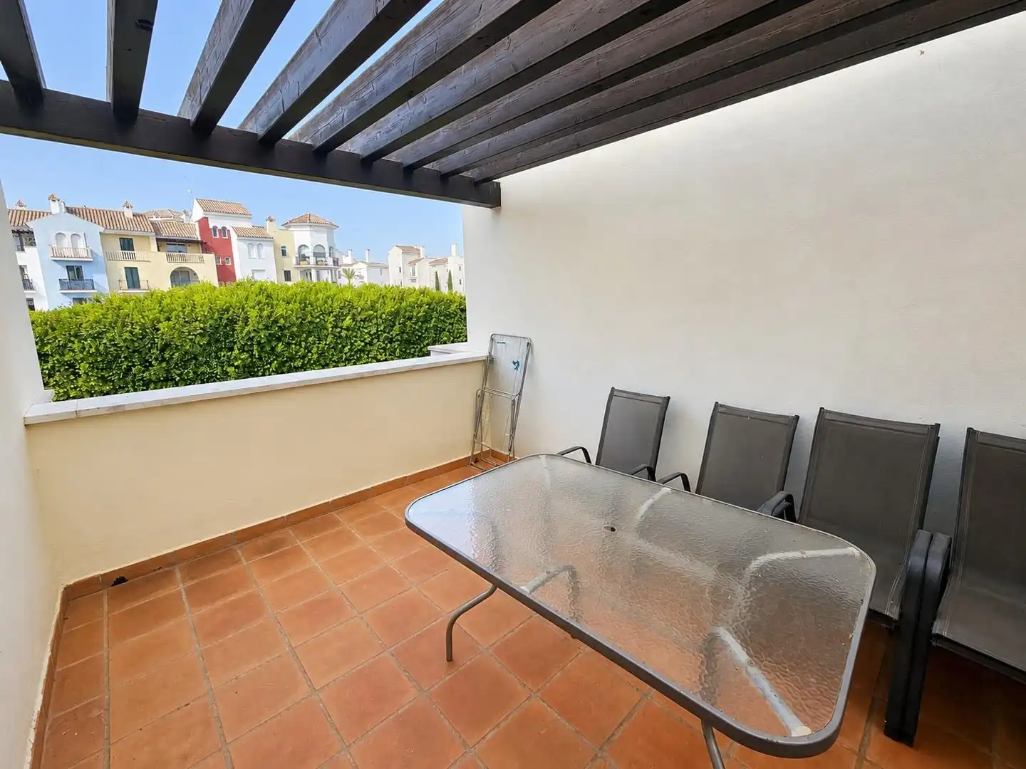 Terraza de Apartamento en venta en Torre-Pacheco con Aire acondicionado, Trastero y Amueblado