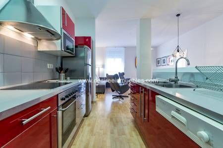 Cuina de Pis de lloguer en  Valencia Capital amb Aire condicionat, Calefacció i Parquet