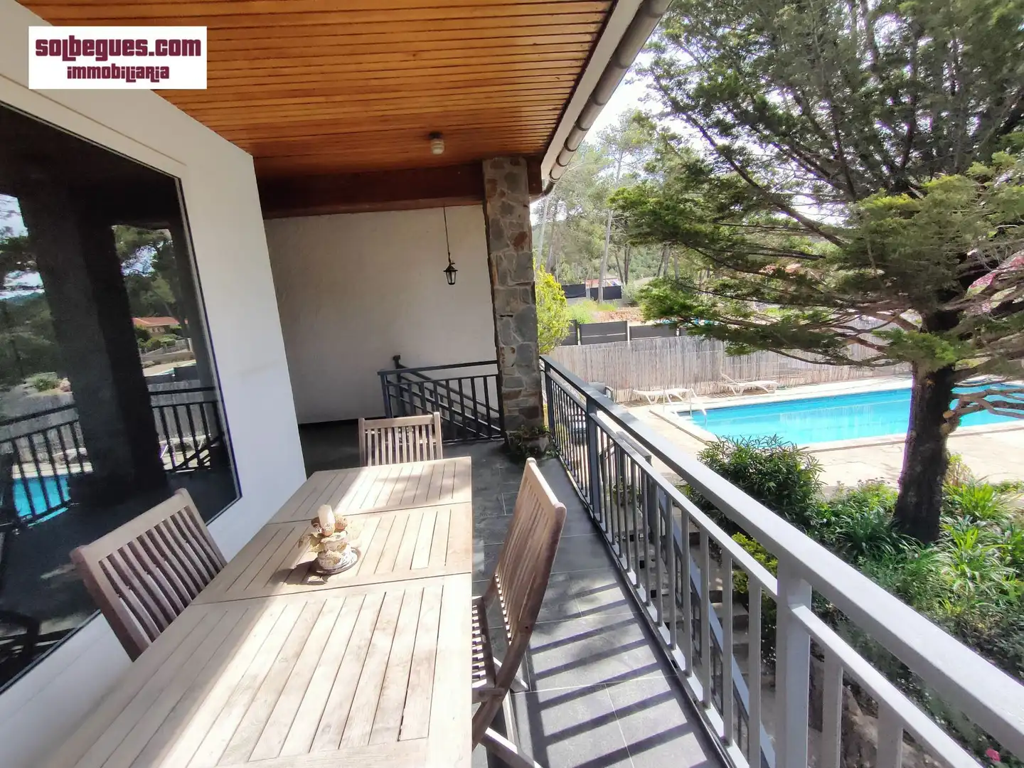 Casa amb piscina en venda a Begues, imagen 4