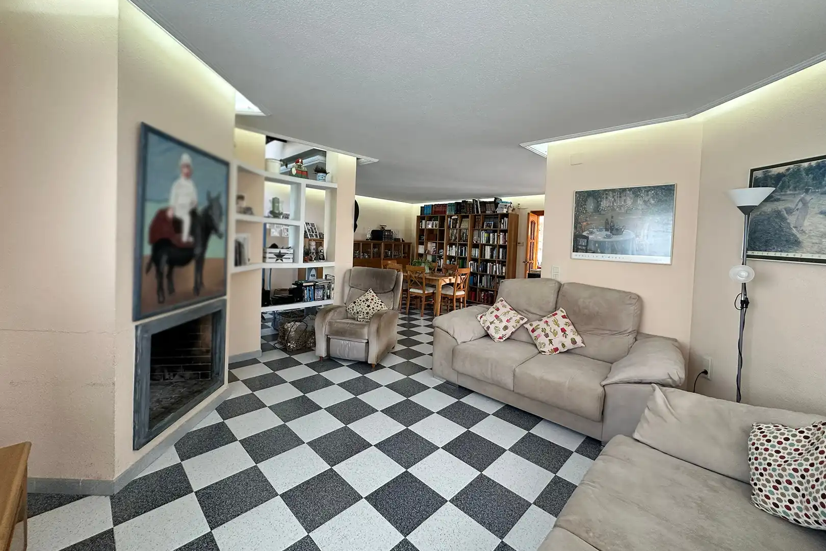 Sala de estar de Casa o chalet en venta en Vinaròs con Calefacción, Jardín privado y Terraza