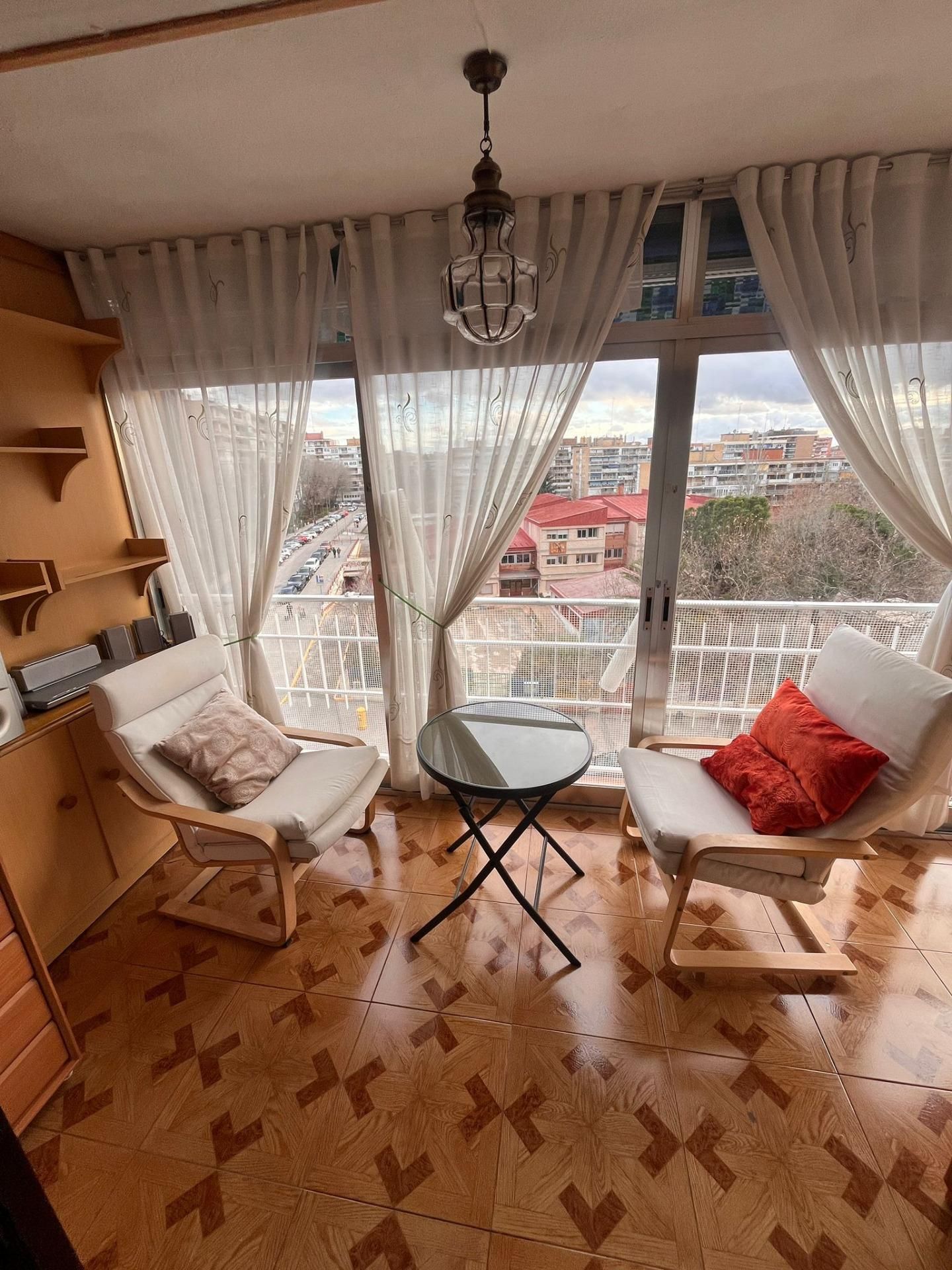 Bedroom of Flat to rent in Móstoles  with Heating, Terrace and Furnished