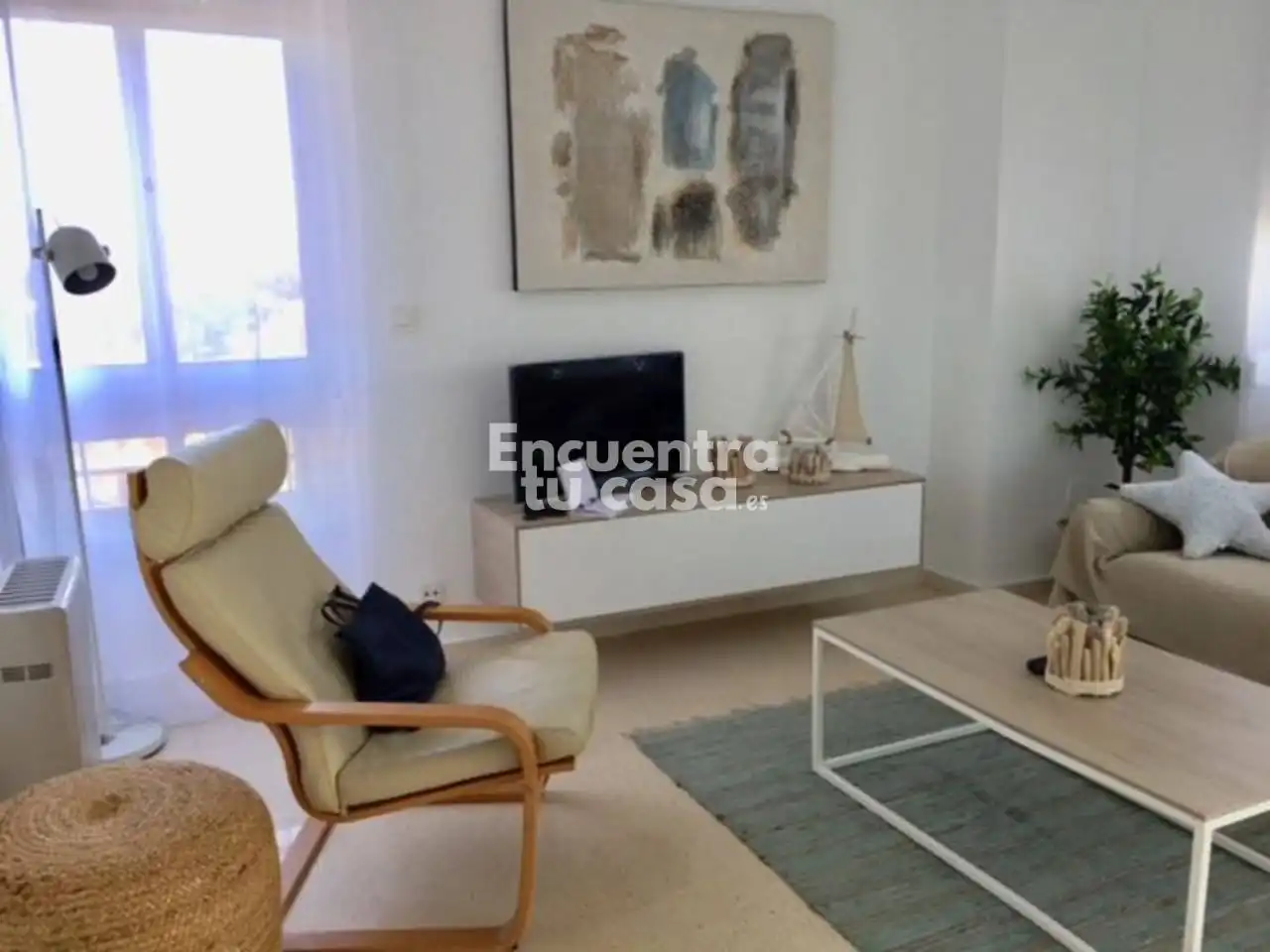 Wohnzimmer von Wohnung zum Verkauf in Moraira mit Klimaanlage, Heizung und Terrasse