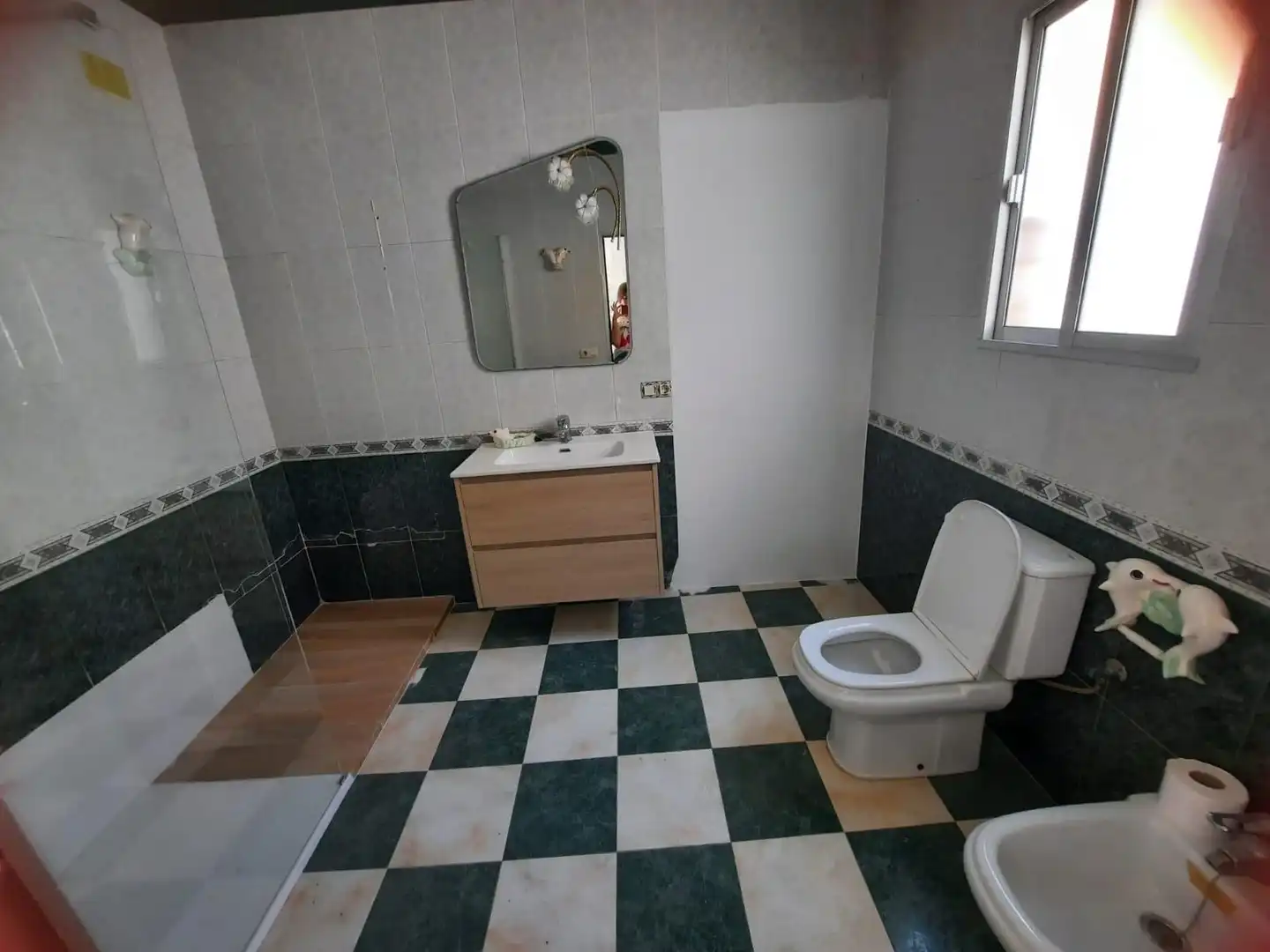 Baño de Apartamento de alquiler en Moguer