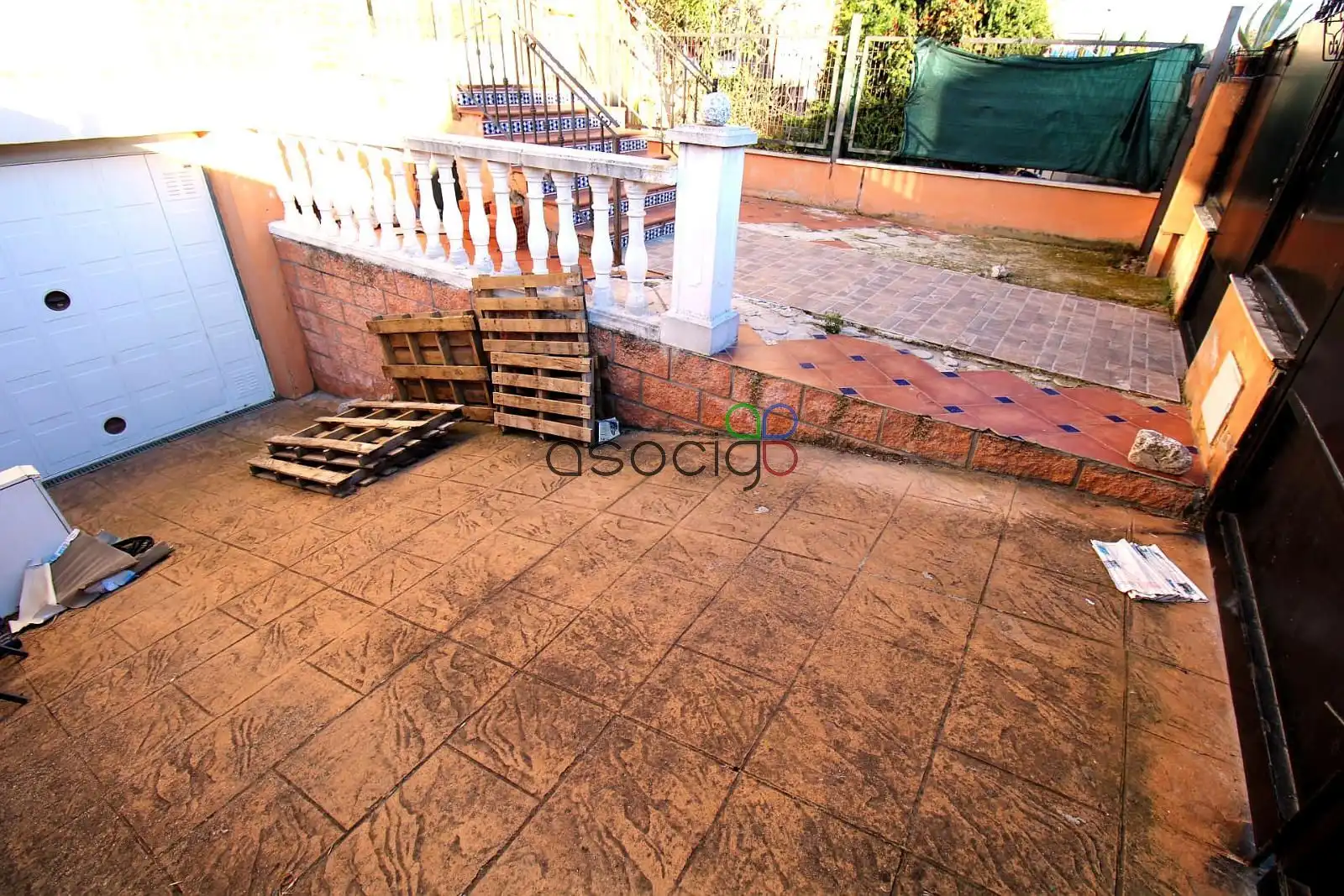 Terraza de Casa adosada en venta en Azuqueca de Henares con Calefacción