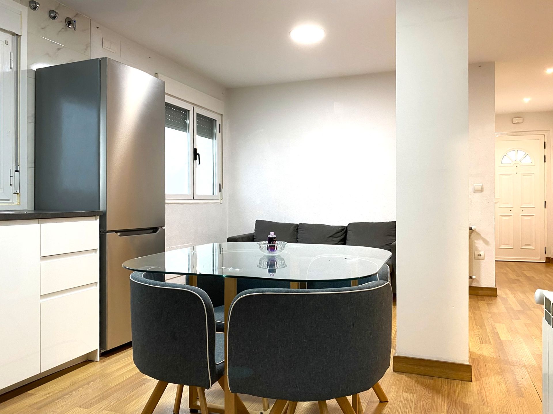 Dining room of House or chalet to rent in Ponferrada  with Heating, Parquet flooring and Terrace
