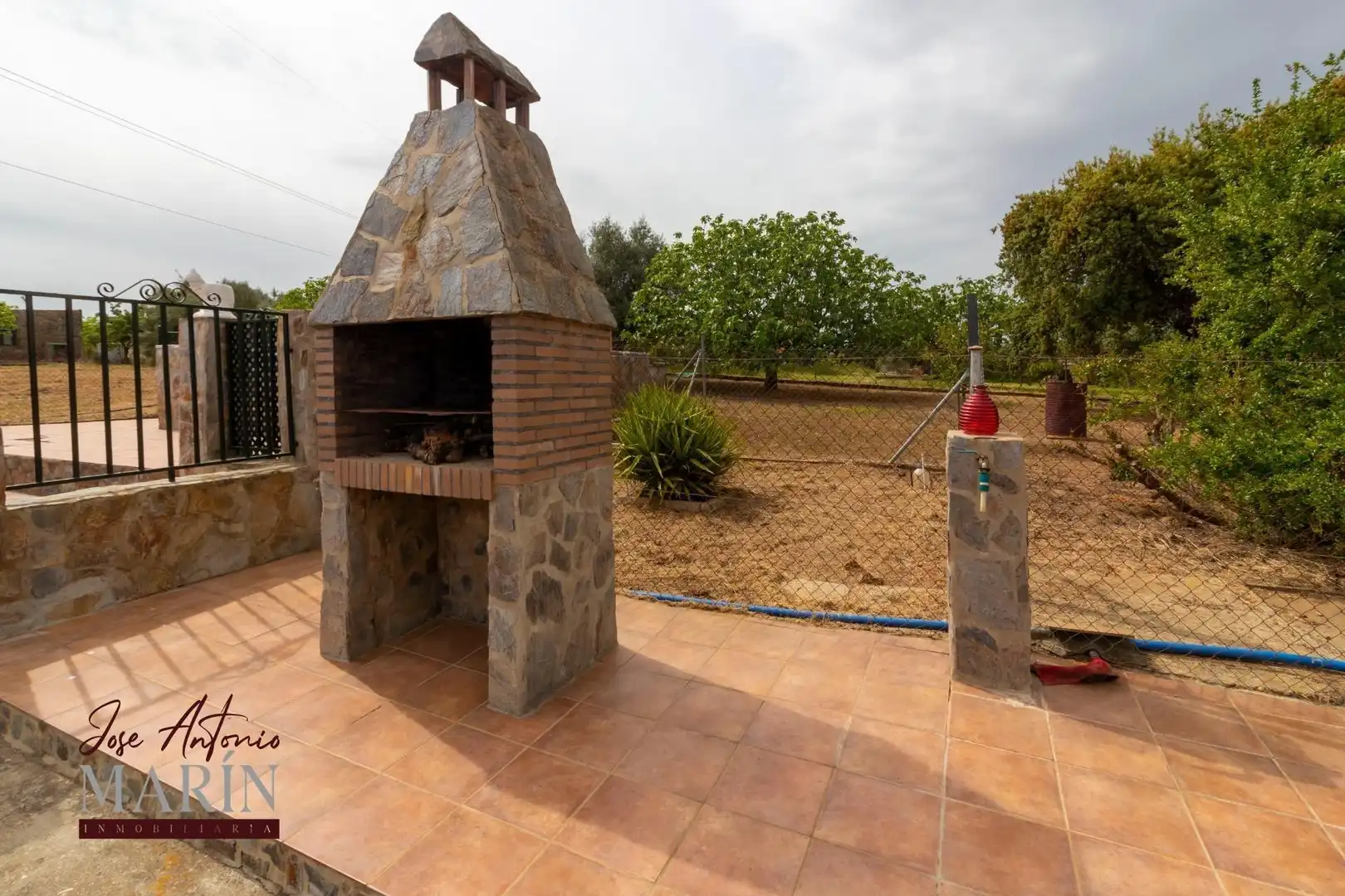 Terraza de Casa o chalet en venta en Badajoz con Aire acondicionado, Jardín privado y Piscina