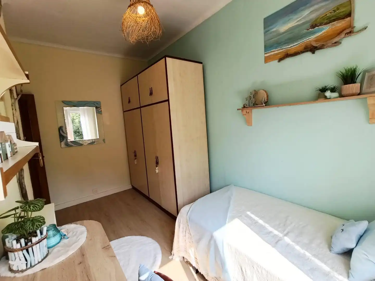 Bedroom of Flat for sale in Langreo  with Heating, Storage room and Furnished