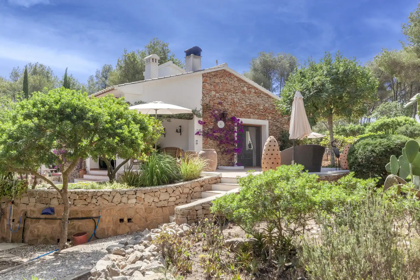 Garden of Houses for sale in Jávea / Xàbia