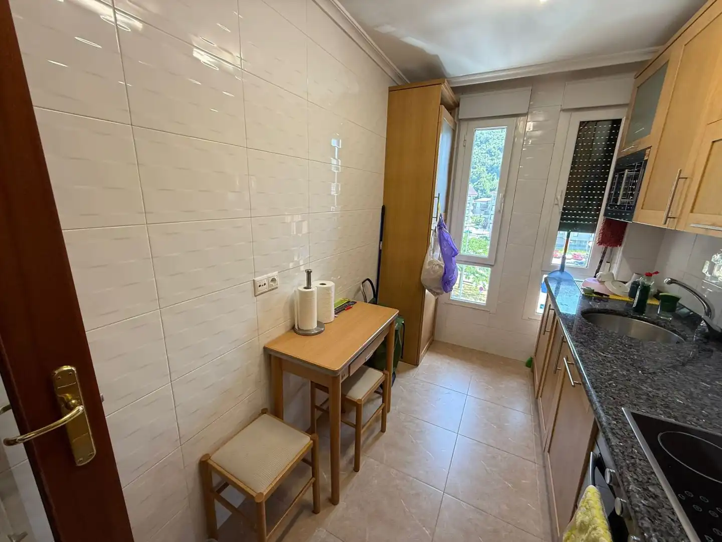 Kitchen of Flat for sale in Santoña  with Heating, Parquet flooring and Terrace