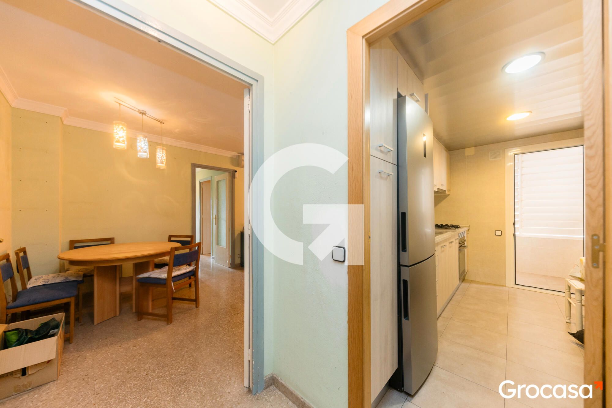 Kitchen of Flat for sale in Viladecans  with Air Conditioner, Oven and Washing machine