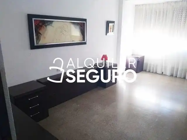 Wohnzimmer von Wohnung zur Miete in Valencia mit Terrasse und Möbliert