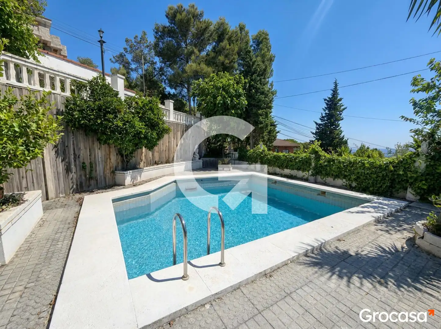 Piscina de Casa o chalet en venta en Vallirana con Calefacción, Jardín privado y Terraza