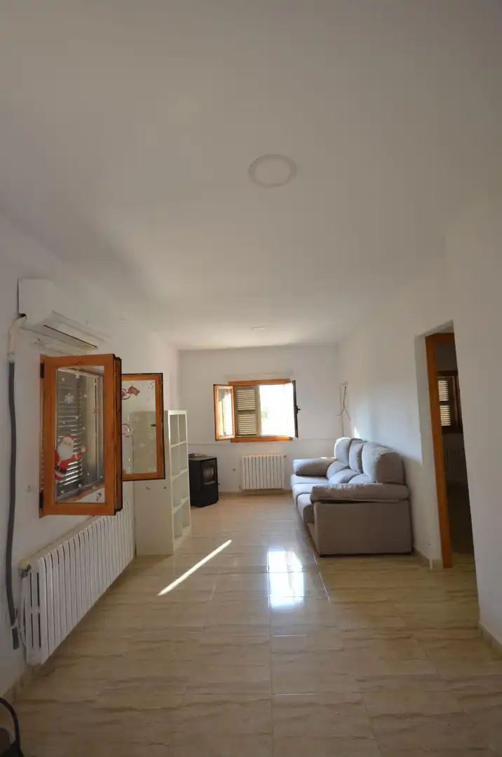 Sala d'estar de Finca rústica en venda en Santa Eugènia amb Aire condicionat, Calefacció i Jardí privat