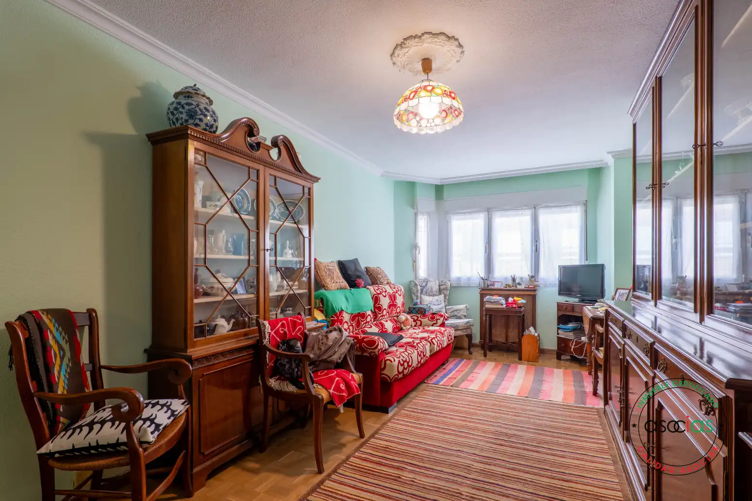 Sala de estar de Piso en venta en Gijón  con Calefacción y Parquet