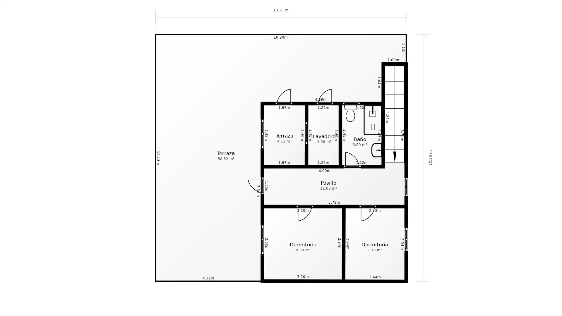 Dúplex en venta en Granadilla de Abona con Terraza, Amueblado y Horno