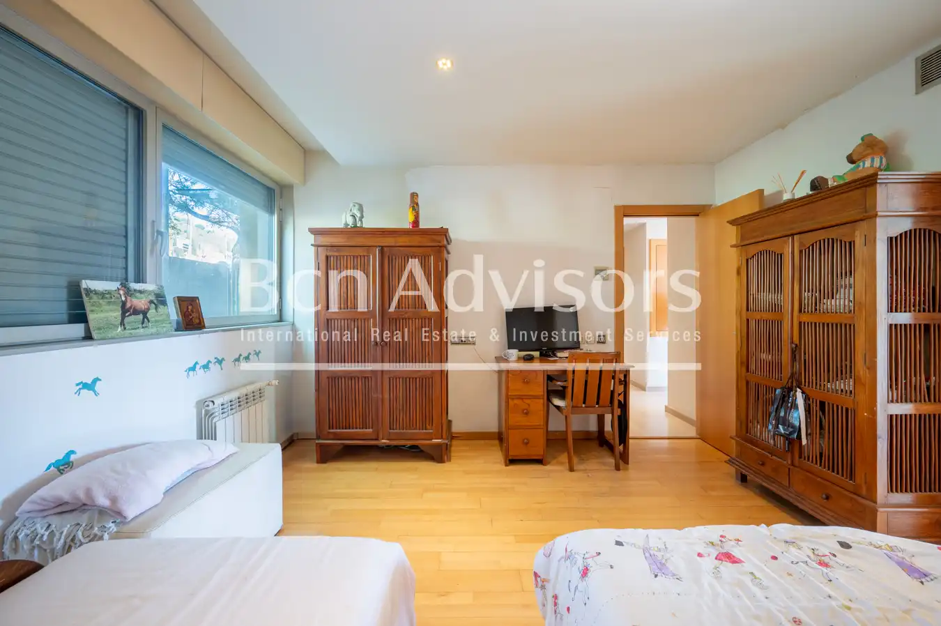 Habitación de Casa o chalet en venta en Barcelona con Aire acondicionado, Calefacción y Jardín privado