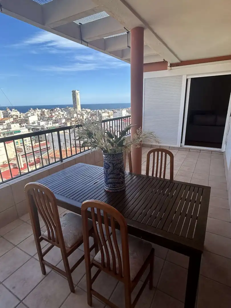 Terrassa de Apartament per a compartir en Alicante / Alacant amb Aire condicionat, Calefacció i Terrassa