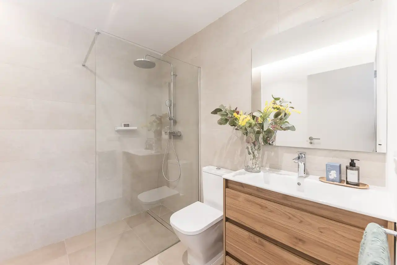 Bathroom of Apartments for rent in Extramurs