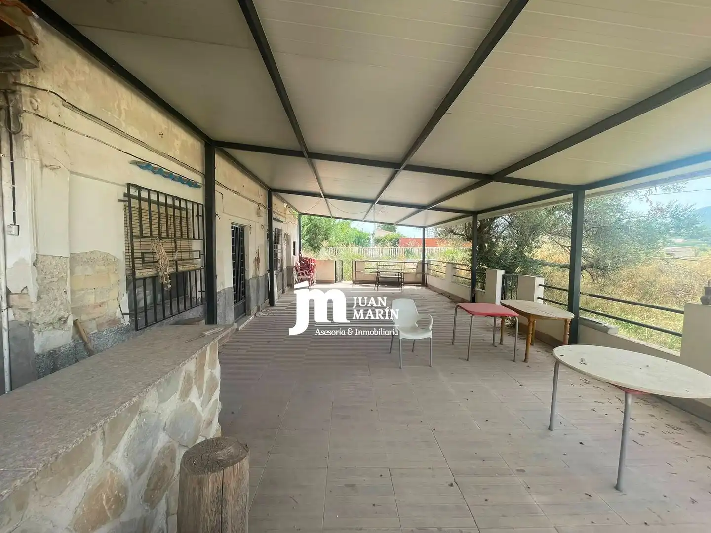 Terraza de Finca rústica en venta en Cieza con Jardín privado y Piscina