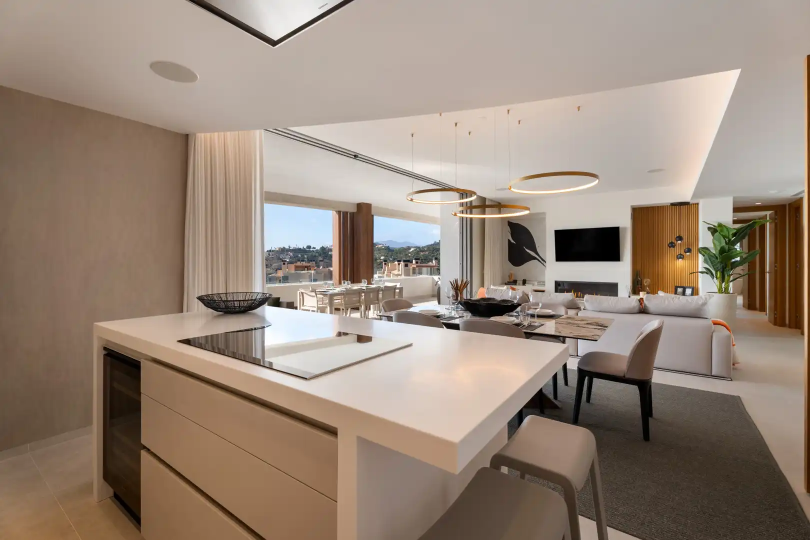 Kitchen of Apartments for sale in Benahavís  with Air Conditioner, Terrace and Storage room
