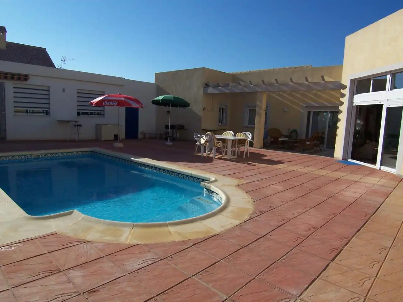 Piscina de Casa o xalet en venda en Cartagena amb Calefacció, Jardí privat i Terrassa
