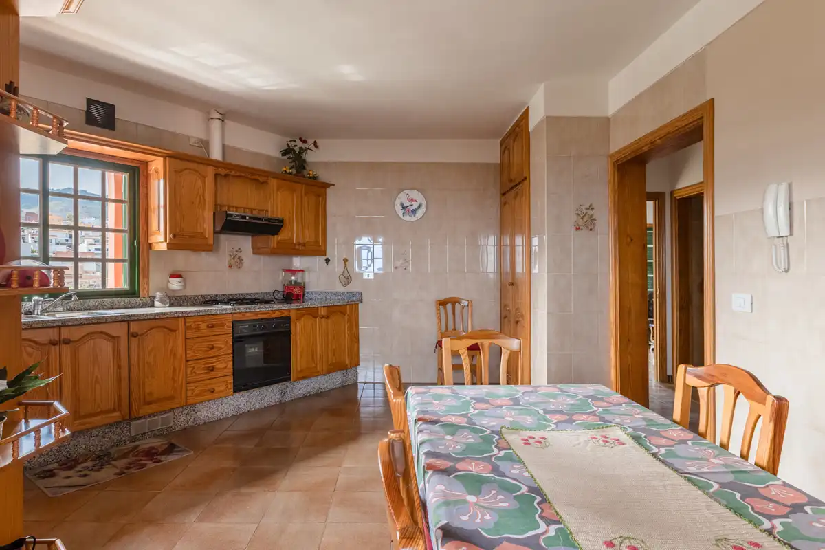 Kitchen of Country homes for sale in San Cristóbal de la Laguna  with Private garden, Terrace and Balcony