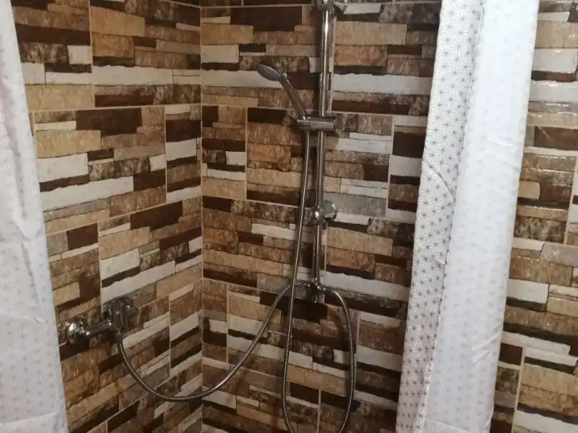 Bany de Finca rústica per a compartir en San Juan de la Rambla amb Aire condicionat, Jardí privat i Moblat