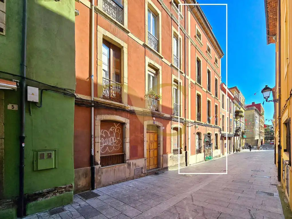 Exterior view of Flat for sale in Gijón   with Heating