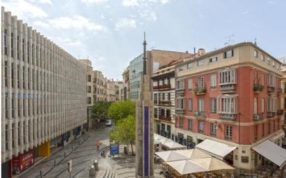 Exterior view of Attic for sale in Málaga Capital  with Air Conditioner and Terrace