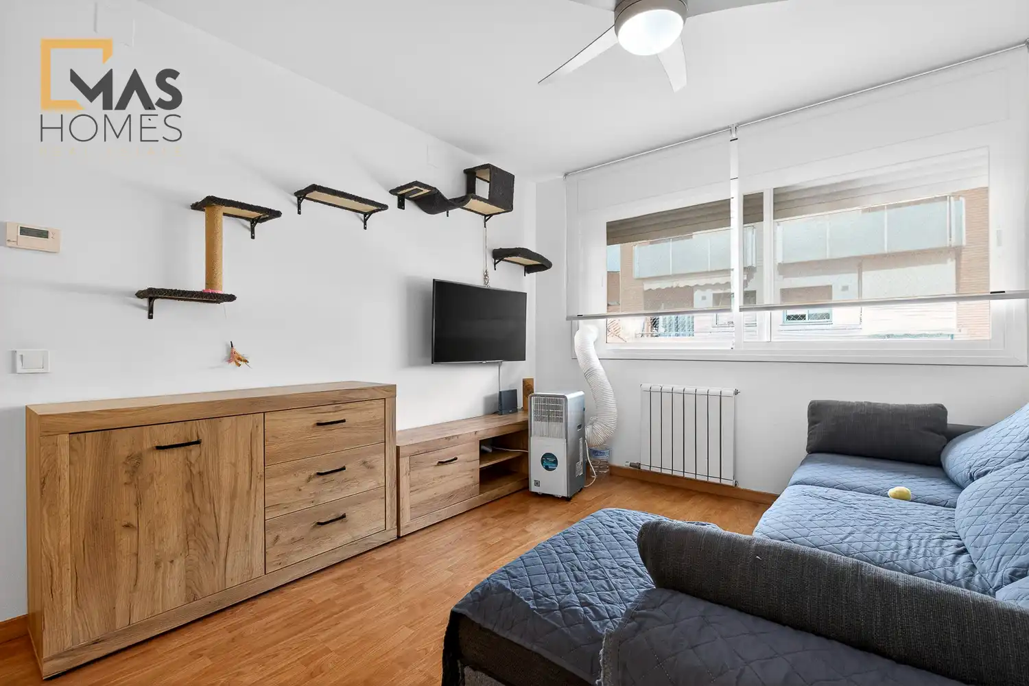 Sala de estar de Piso en venta en Terrassa con Aire acondicionado y Calefacción