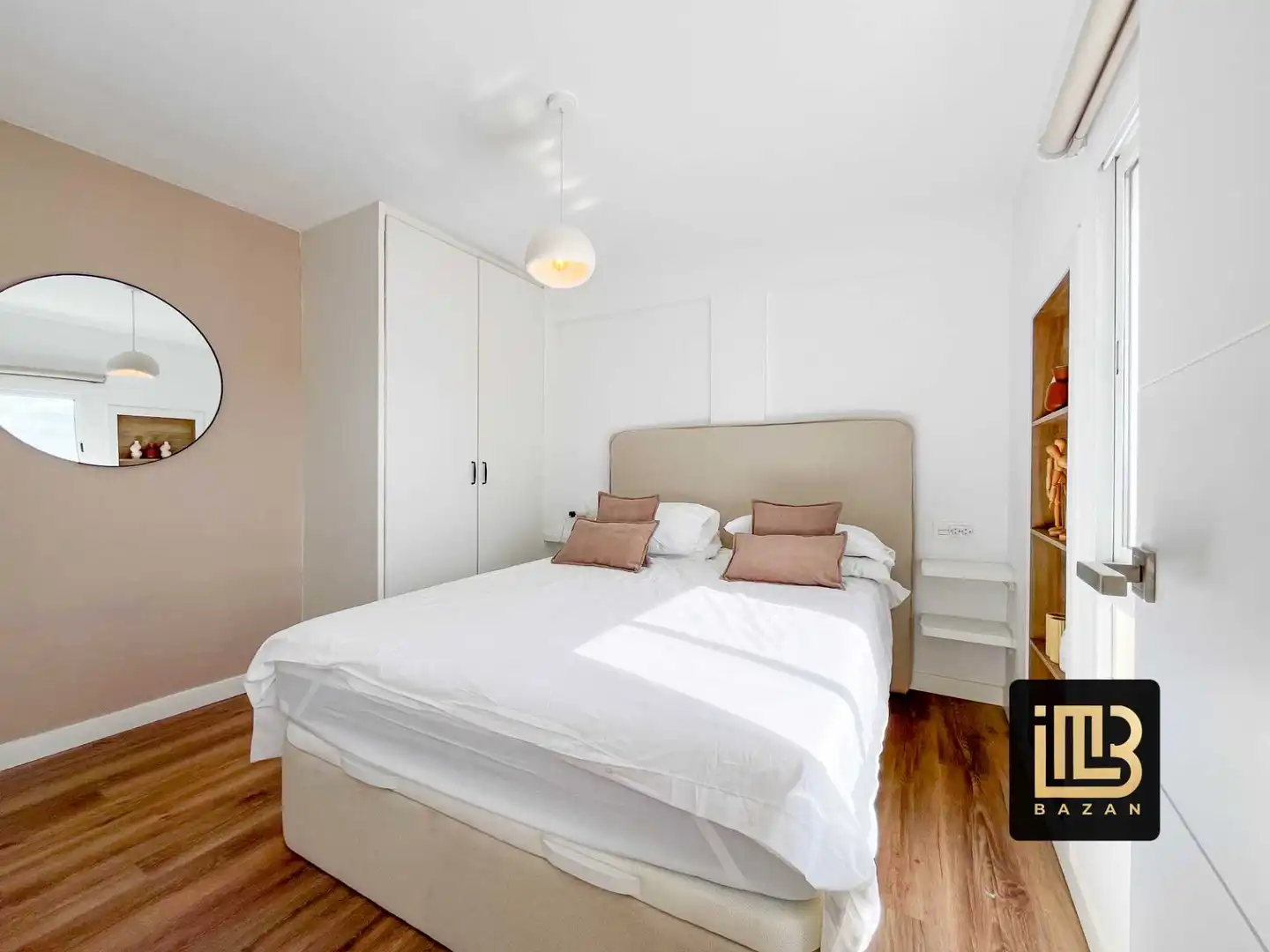 Bedroom of Flat for rent in Málaga  with Air Conditioner, Heating and Terrace