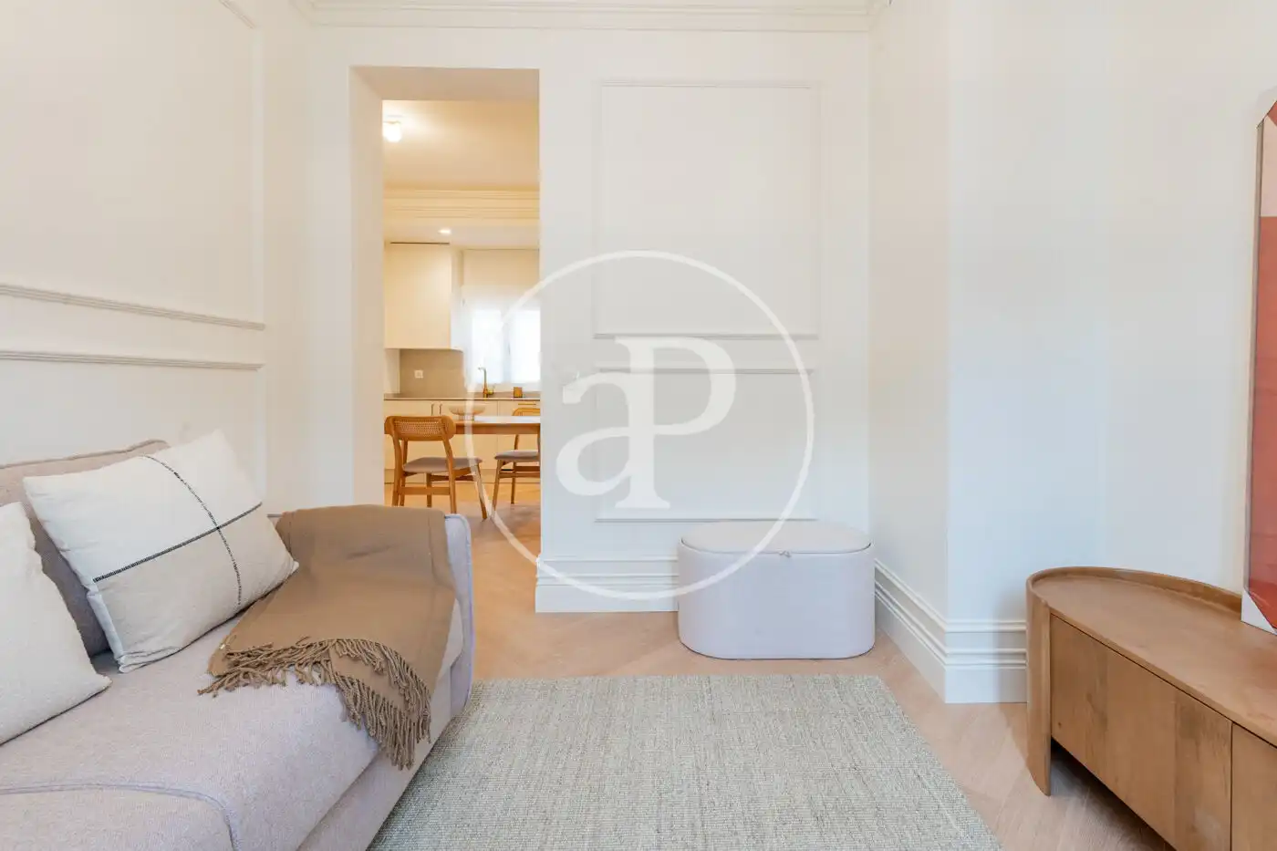 Sala de estar de Piso en venta en Madrid con Aire acondicionado, Calefacción y Amueblado