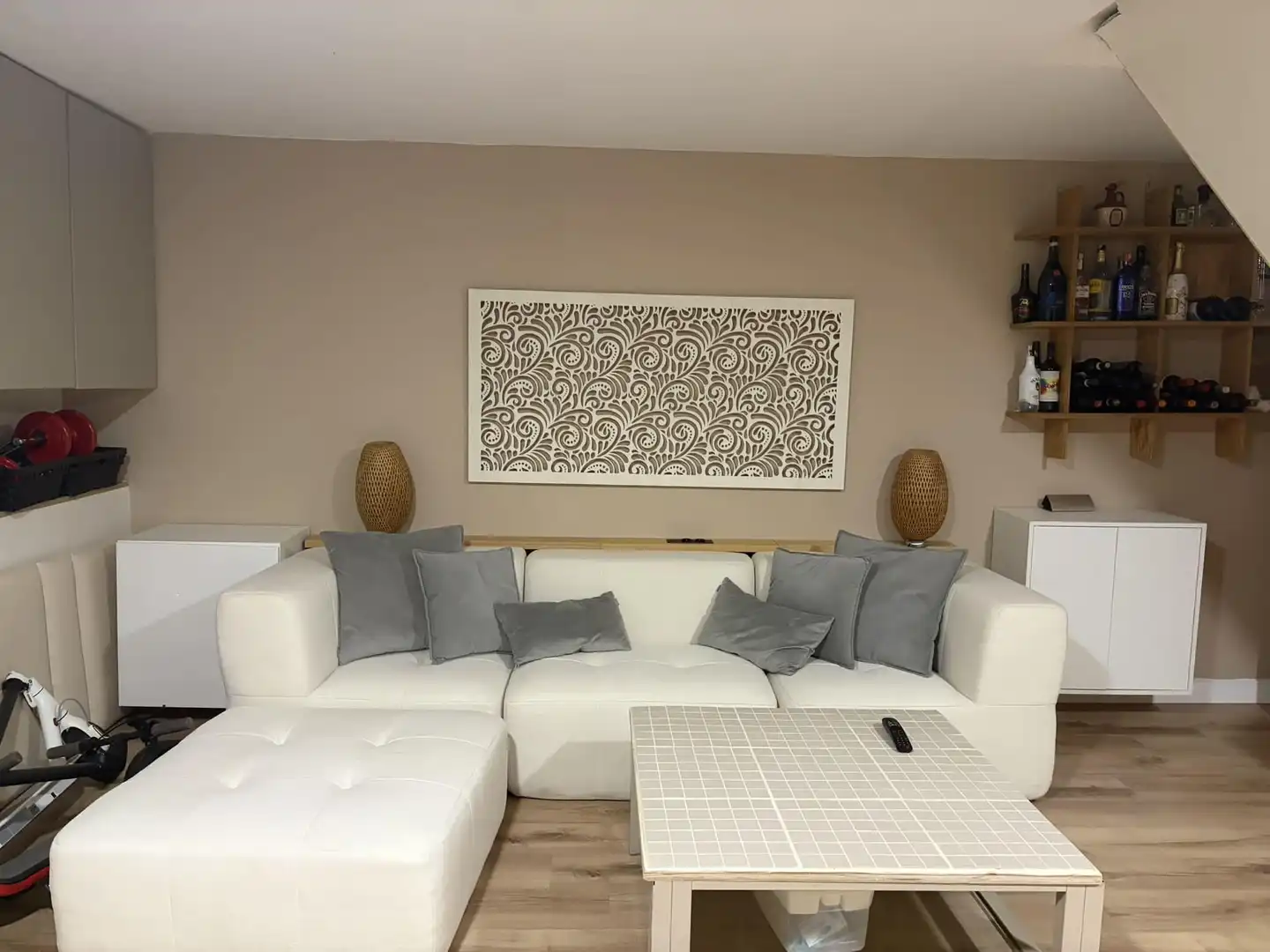 Semi-detached house with pool for sale in Santangelo, imagen 12