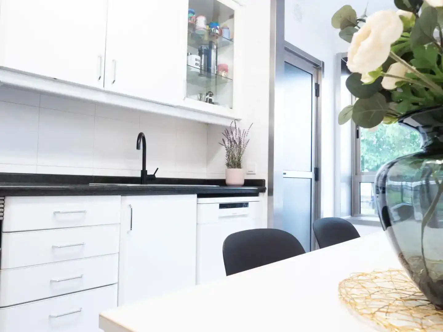 Cocina de Piso en venta en Culleredo con Piscina