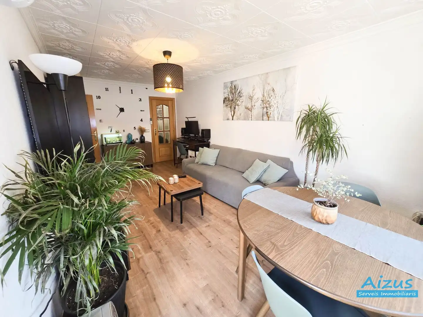 Sala de estar de Piso en venta en Ripollet con Aire acondicionado, Horno y Balcón