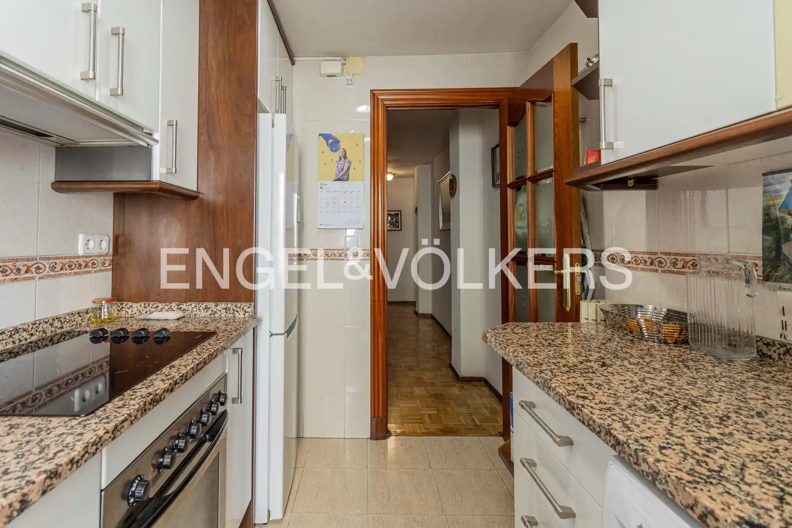 Kitchen of Flat for sale in Madrid  with Air Conditioner and Heating